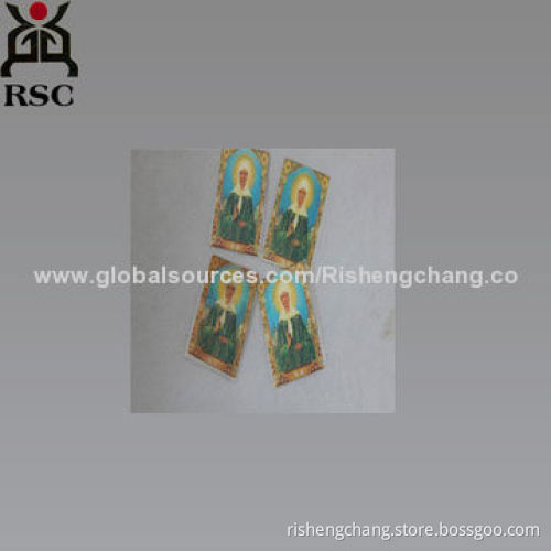 Flexible rubber magnetic strips, can go on the fridges or doors, you can choose the design